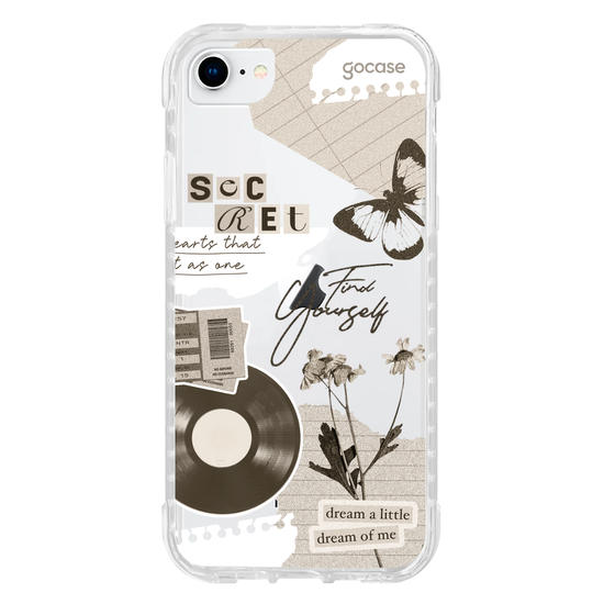 Capinha para celular Grunge Core Colagem