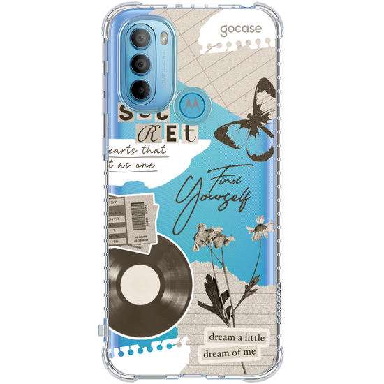 Capinha para celular Grunge Core Colagem