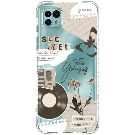 Capinha para celular Grunge Core Colagem