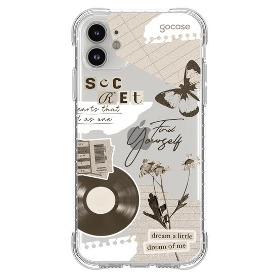 Capinha para celular Grunge Core Colagem