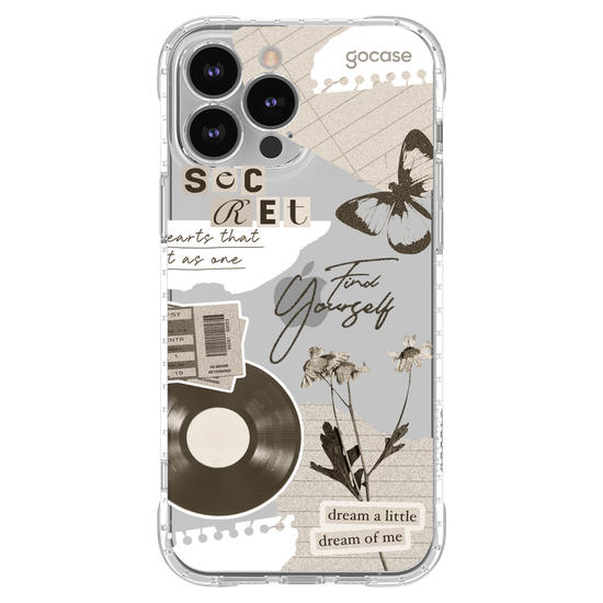 Capinha para celular Grunge Core Colagem