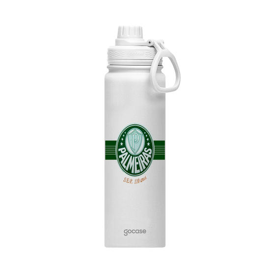Garrafa Térmica Fresh + Ebook - Palmeiras - Uniforme 1 2024