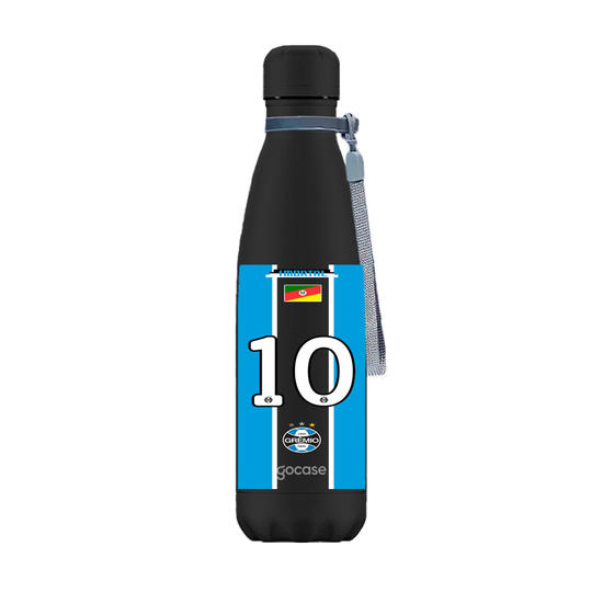  Garrafa Térmica Urban + Ebook - Grêmio - Uniforme 1 2025 P