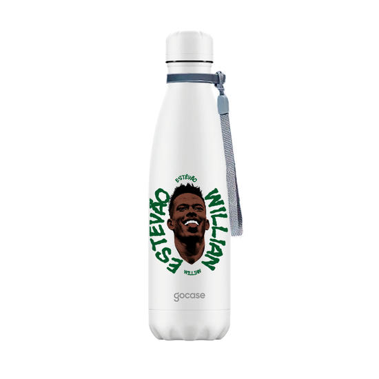 Garrafa Térmica Urban + Ebook -  Palmeiras - Estevão Willian