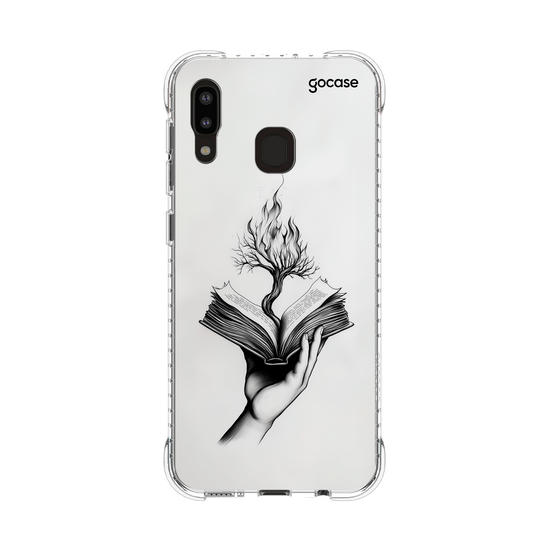 Capinha para celular  Arbusto Em Chamas