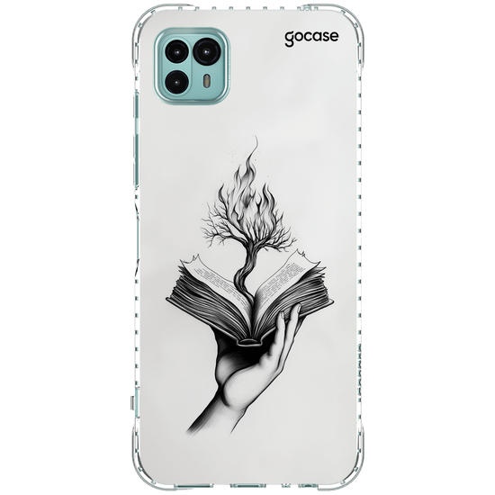 Capinha para celular  Arbusto Em Chamas