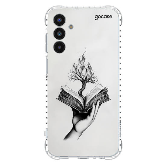 Capinha para celular  Arbusto Em Chamas