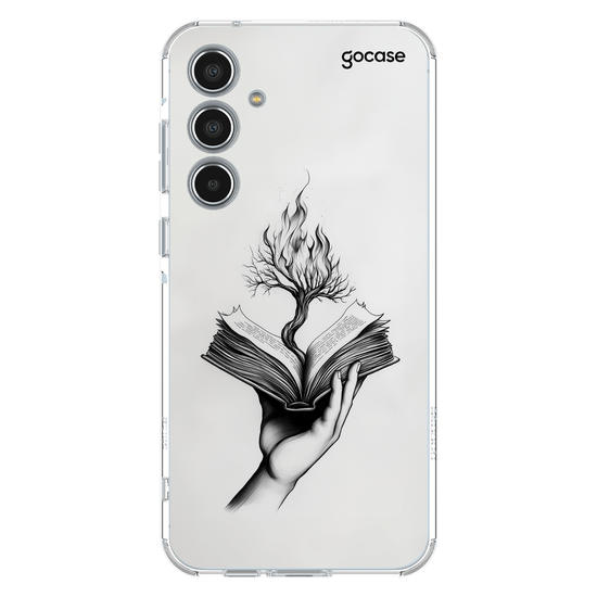 Capinha para celular  Arbusto Em Chamas