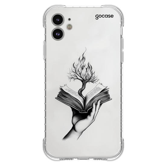 Capinha para celular  Arbusto Em Chamas
