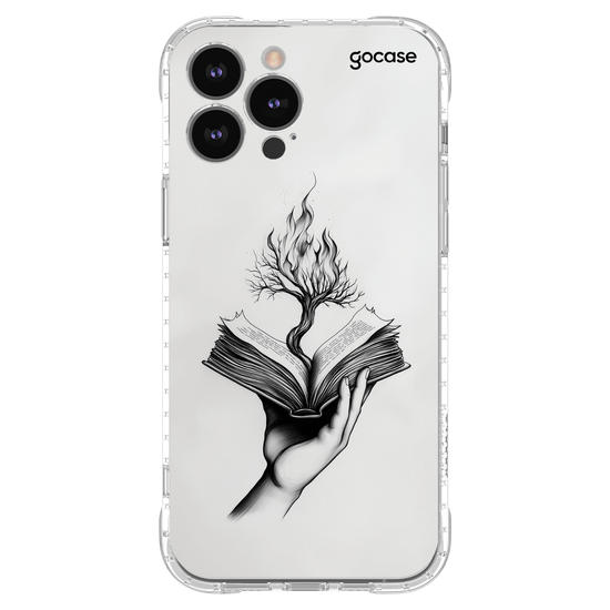 Capinha para celular  Arbusto Em Chamas