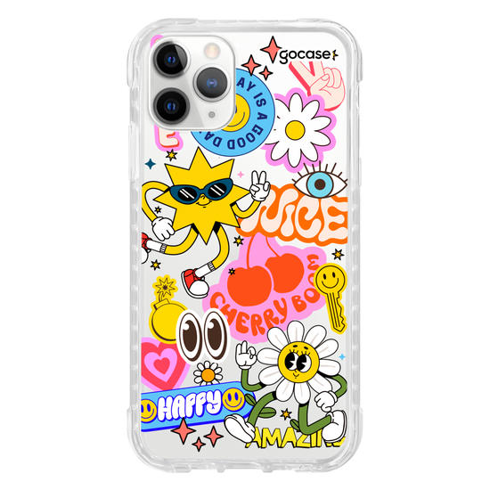 Capinha para celular  Happy Groovy