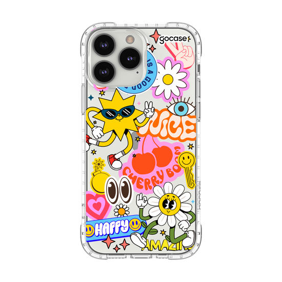 Capinha para celular  Happy Groovy