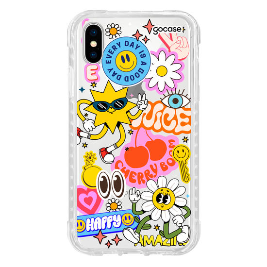Capinha para celular  Happy Groovy