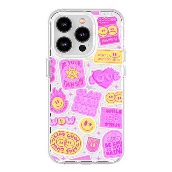 Capinha para celular  Happy Stickers