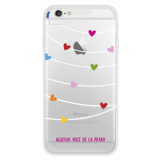 Heart necklace Phone Case