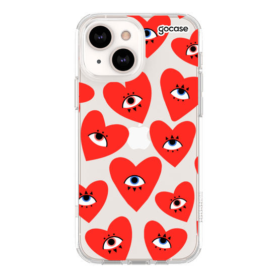 Heart Rolling Eyes Phone Case