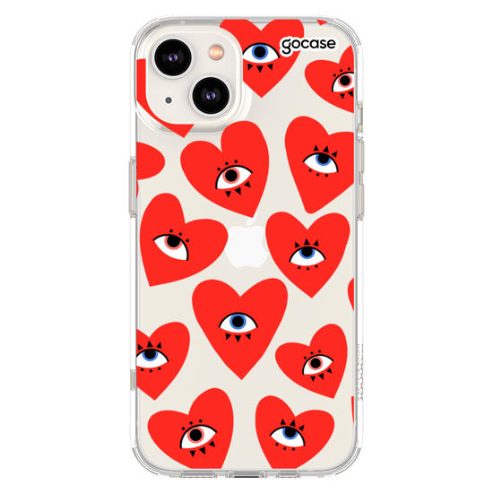Capinha para celular Heart Rolling Eyes