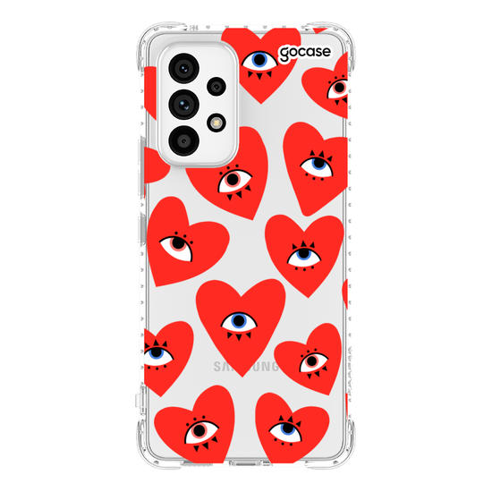 Capinha para celular Heart Rolling Eyes