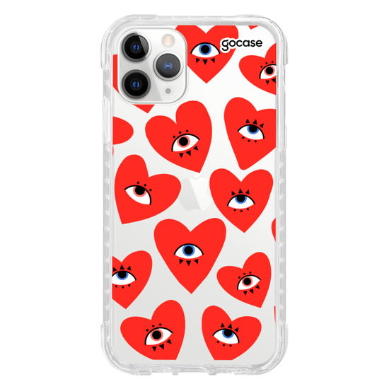 Capinha para celular Heart Rolling Eyes