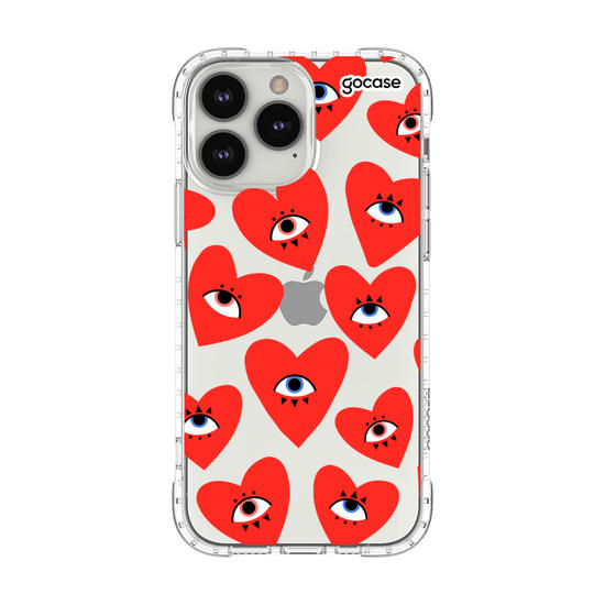 Capinha para celular Heart Rolling Eyes