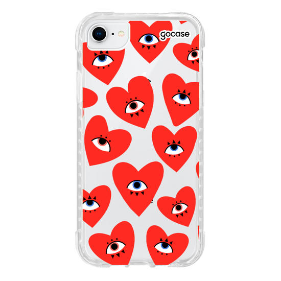 Capinha para celular Heart Rolling Eyes
