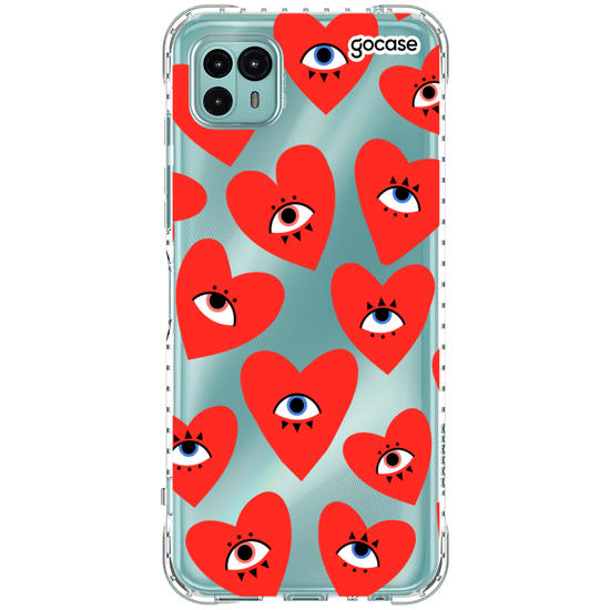 Capinha para celular Heart Rolling Eyes