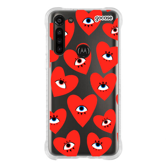 Capinha para celular Heart Rolling Eyes