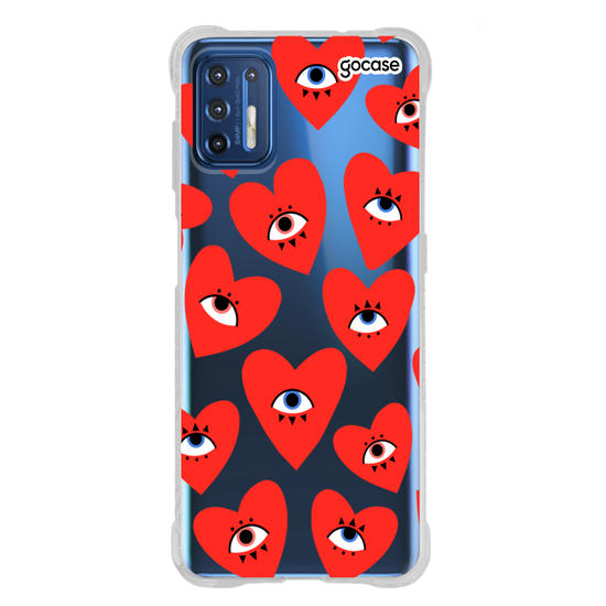 Capinha para celular Heart Rolling Eyes