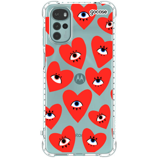 Capinha para celular Heart Rolling Eyes