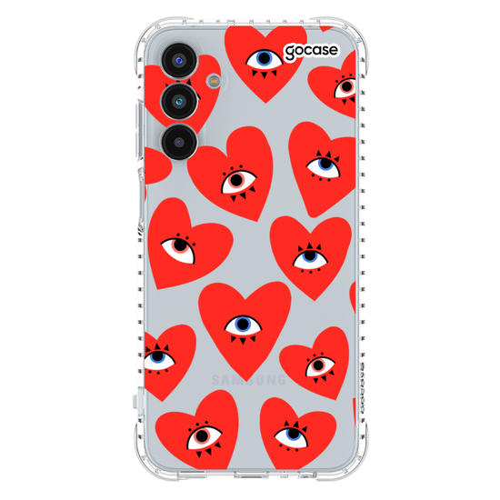Capinha para celular Heart Rolling Eyes