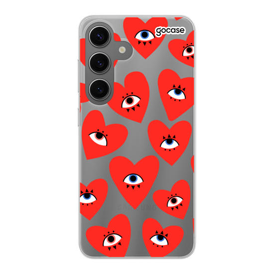 Heart Rolling Eyes Phone Case