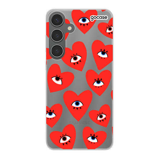 Heart Rolling Eyes Phone Case