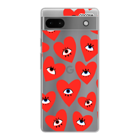 Heart Rolling Eyes Phone Case