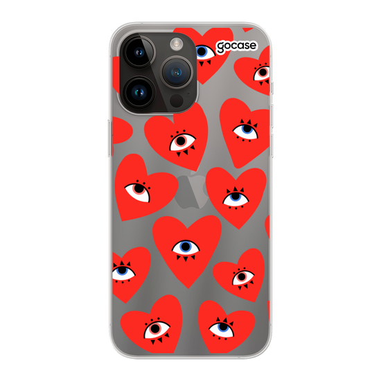 Heart Rolling Eyes Phone Case