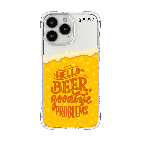 Capinha para celular Hello Beer, Goodbye Problems