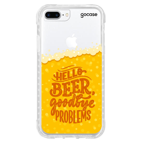 Capinha para celular Hello Beer, Goodbye Problems