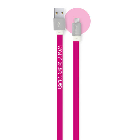 Micro USB Cable for Android - Happy Bubbles