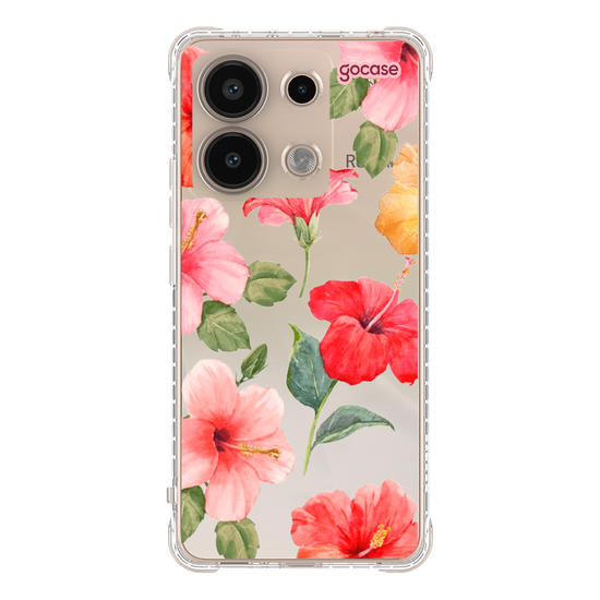 Capinha para celular  Hibisco Flowers