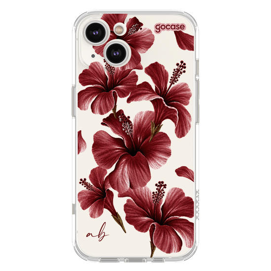  Hibiscos Carmim