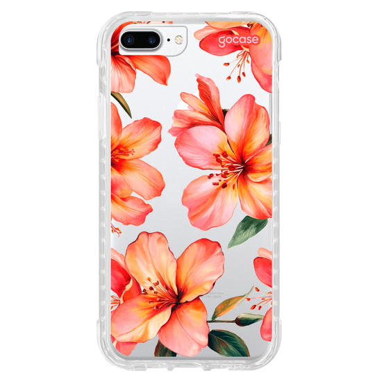 Capinha para celular  Hibiscos Tropicais