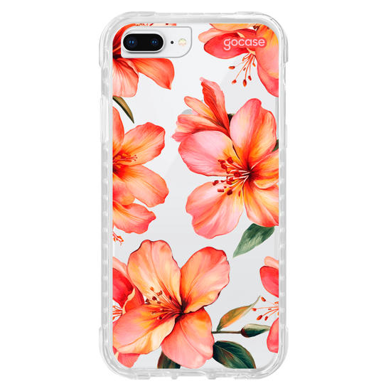 Capinha para celular  Hibiscos Tropicais