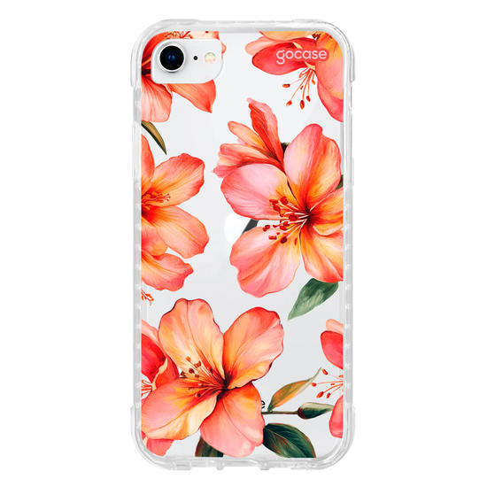 Capinha para celular  Hibiscos Tropicais