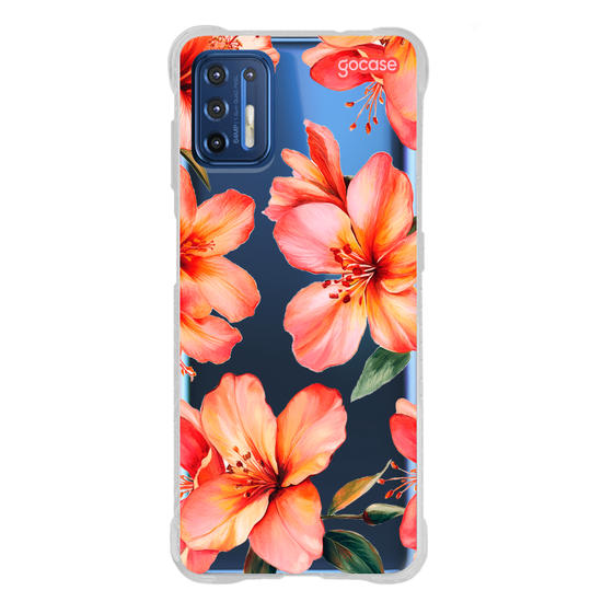 Capinha para celular  Hibiscos Tropicais