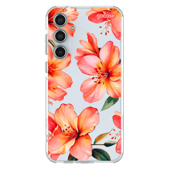 Capinha para celular  Hibiscos Tropicais