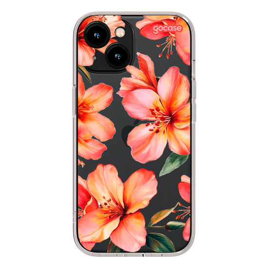 Capinha para celular  Hibiscos Tropicais