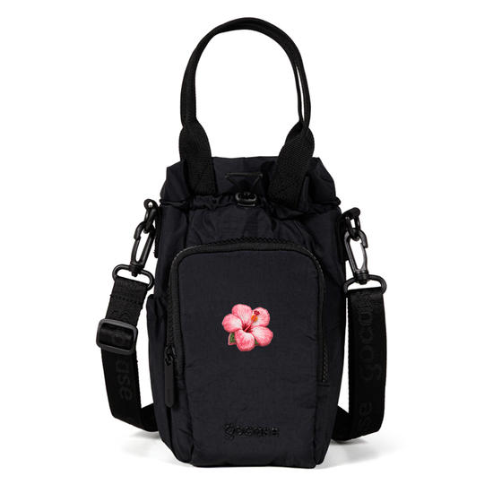 Bolsa de Garrafa - Hibiscus Embroidery