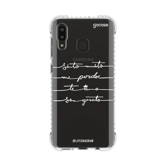 Capinha para celular Ho'oponopono Branco