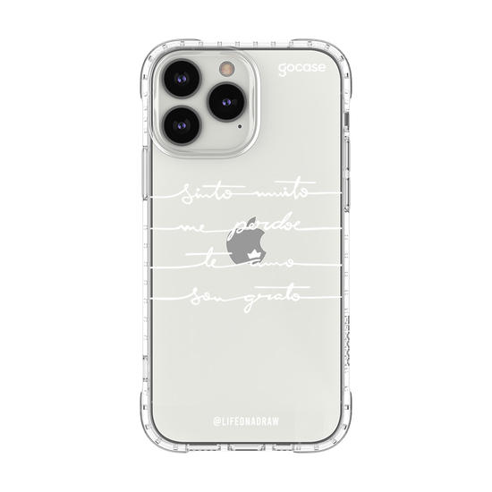 Capinha para celular Ho'oponopono Branco