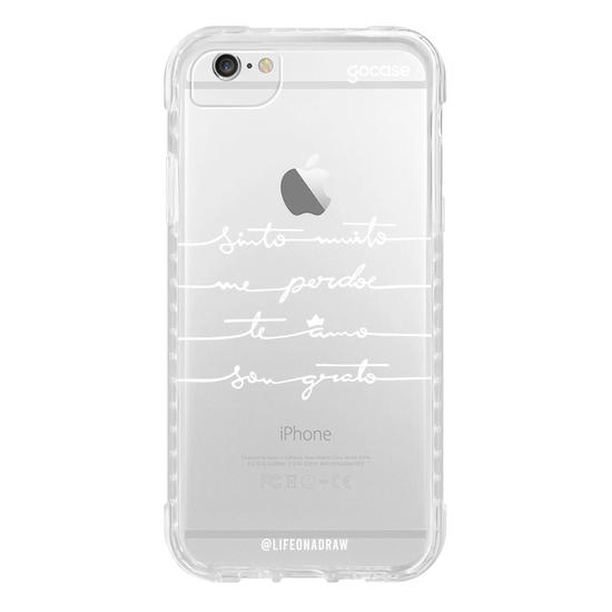 Capinha para celular Ho'oponopono Branco