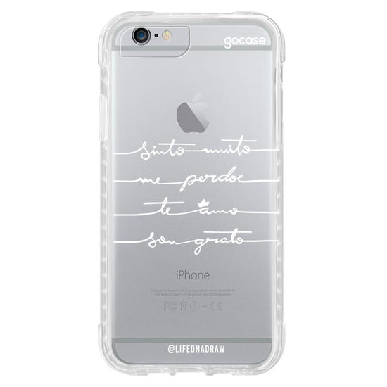 Capinha para celular Ho'oponopono Branco